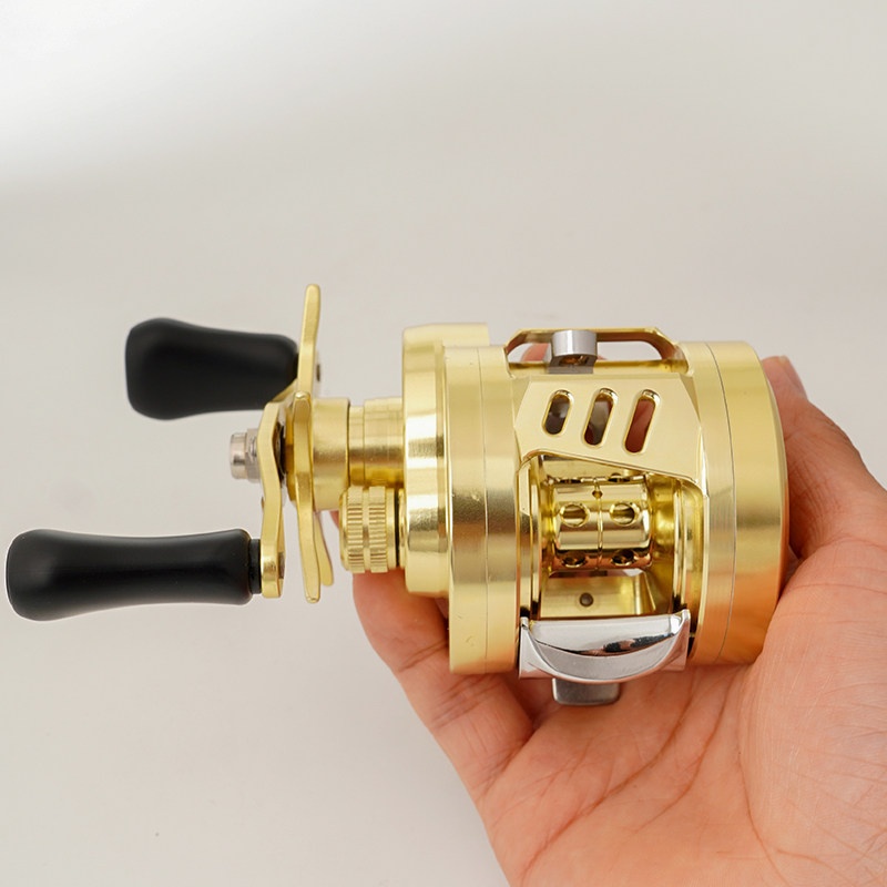 GL30 Full Metal Magnetic Baitc - Trolling Reel ulasan dan harga