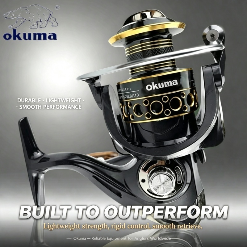 OKUMA-Spinning Reel, MetalUltr - Abu Garcia Reel Max ulasan dan harga